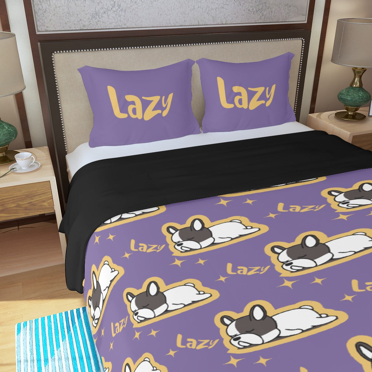 French Bulldog Bella Bedding Set Cute Frenchie Essential