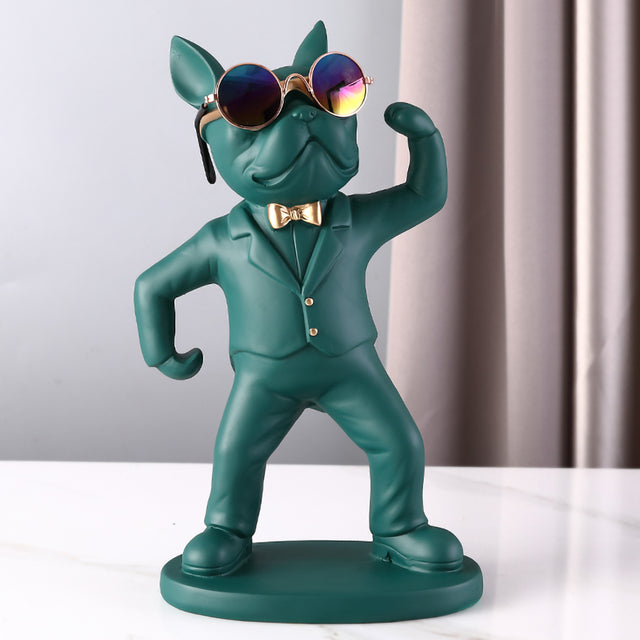 Stylish Premium French Bulldog Figurines Cup Holder for Fashion Lovers