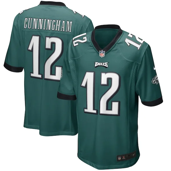 None Randall Cunningham Game Jersey - Green | NFL Player Jersey