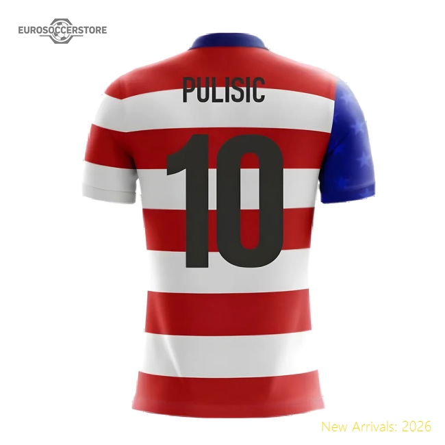 2025-2026 United States Airo Concept Main Jersey (pulisic 10)