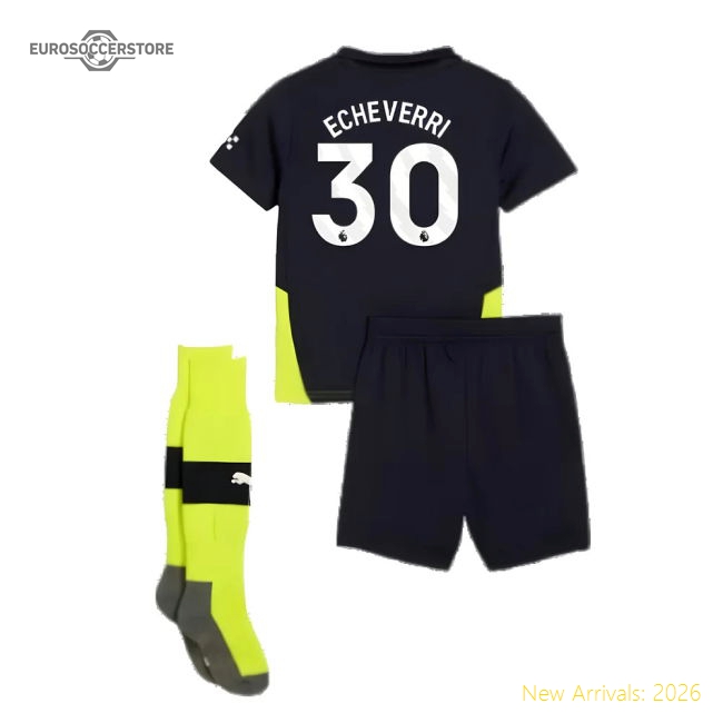 2024-2025 City Man Away Mini Kit (Echeverri 30) Supporter Version