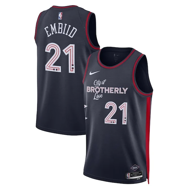 Joel Embiid PHI Official Swingman Jersey - Durable - Licensed Product