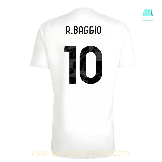 2025-2026 Juventus Training Tee (White) (R.Baggio 10)