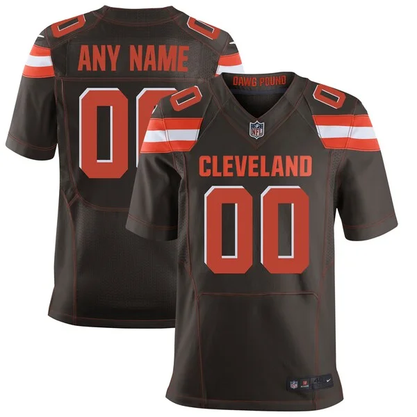 Performance None Elite Jersey - Premium Brown NFL Fan Jersey | Game...