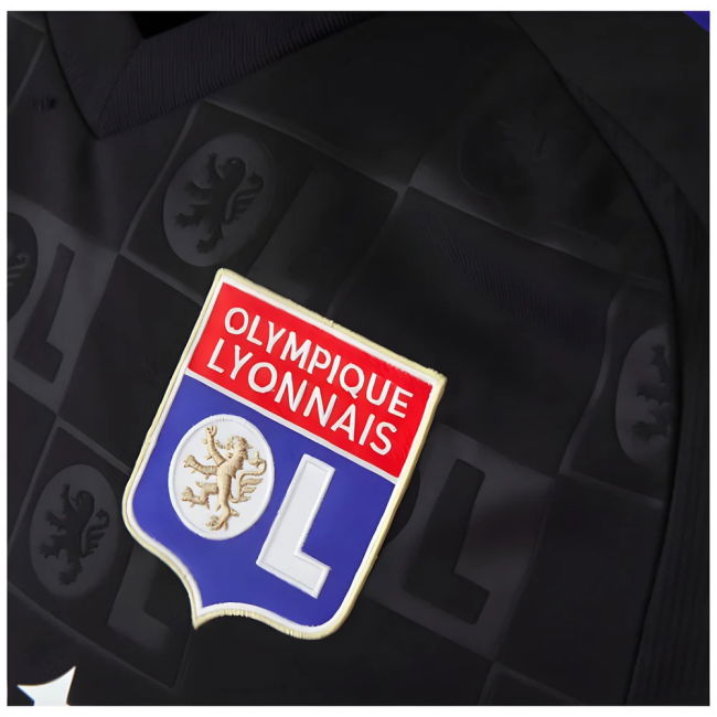 Adult Olympique Lyon Away Jersey 2024-2025