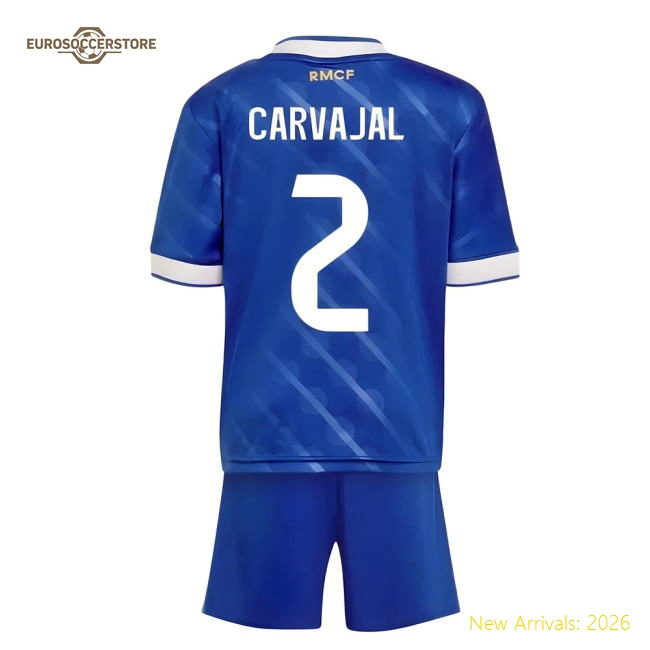 2025-2026 Football Team Youth Non-toxic Carvajal Jersey Climacool