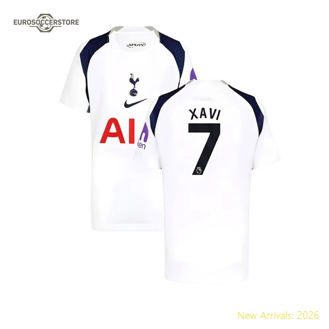 2025-2026 Football Team Kids Kid-approved Xavi Jersey Drycell