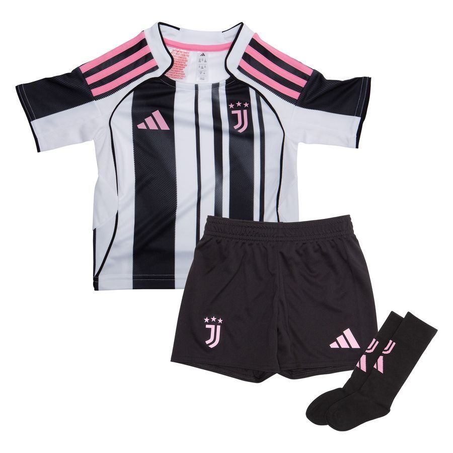 Juventus Home Shirt 2025/26 Mini Kit Kids In Multiple Adult Sizes