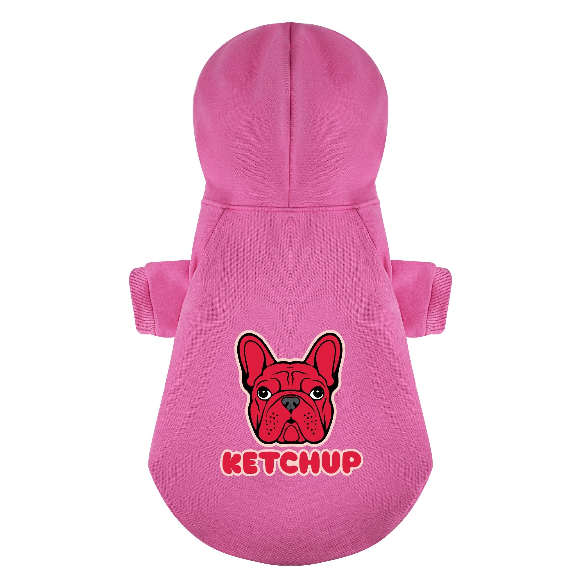 French Bulldog Mustard And Ketchup Matching French Bulldog Hoodies –