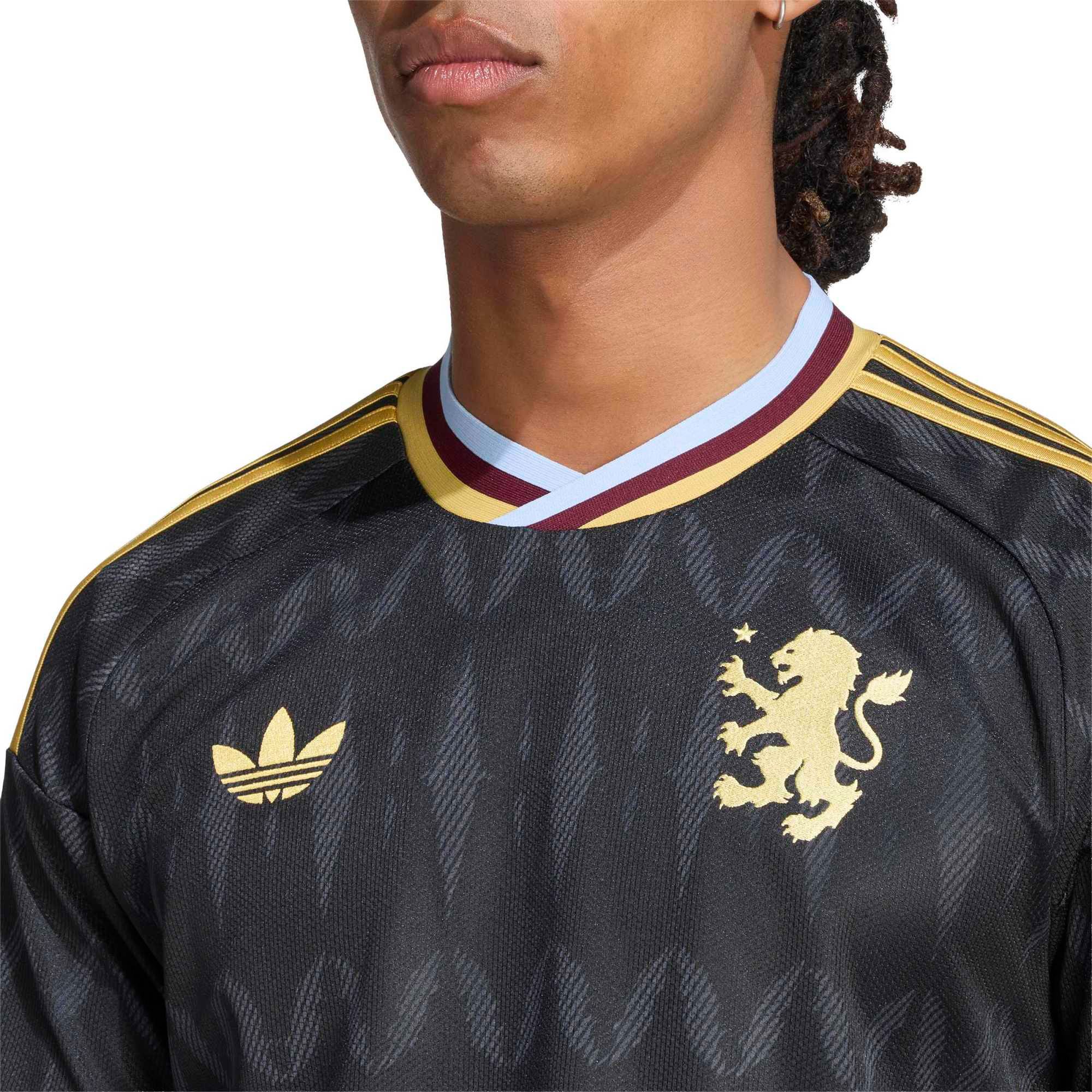 [SJH] Aston Villa 2026/27 Away Replica Long Sleeve Jersey - Black