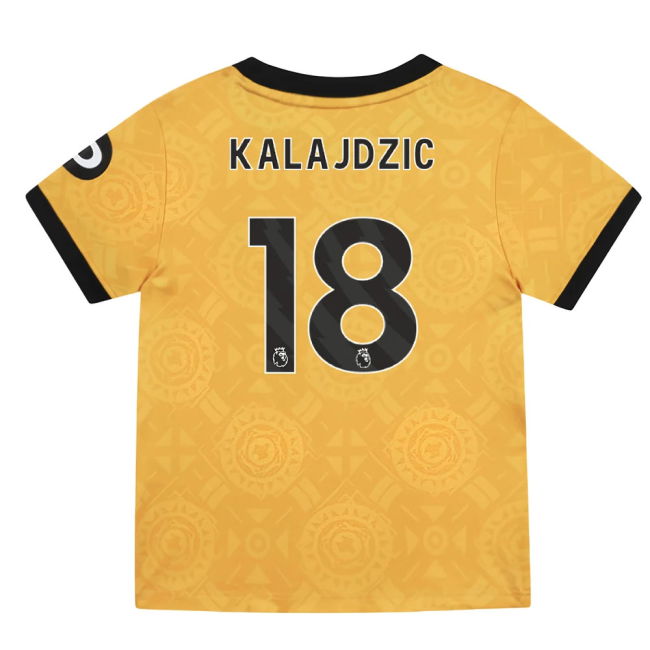 Intense Wolves Wolves Home Infant Kit Kalajdzic #18 Premium Qualit...