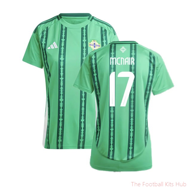 2024-2025 Northern Ireland Home Shirt - Womens (McNair 17)