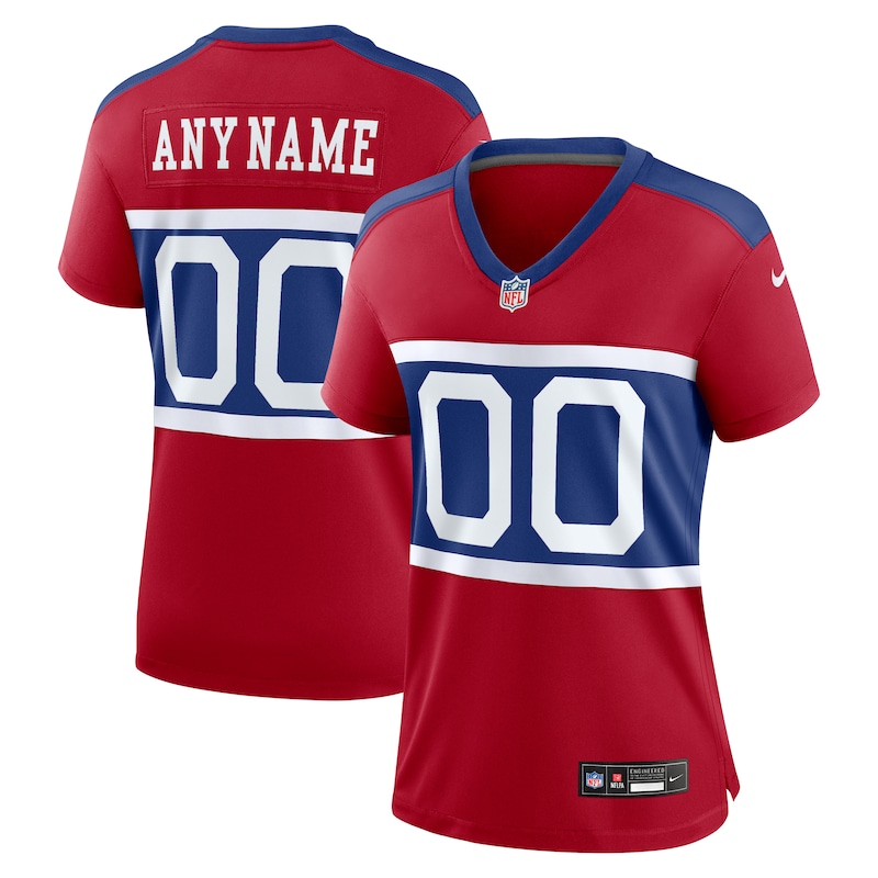 None  New York Giants Stylish Replica Jersey Game Day Wear