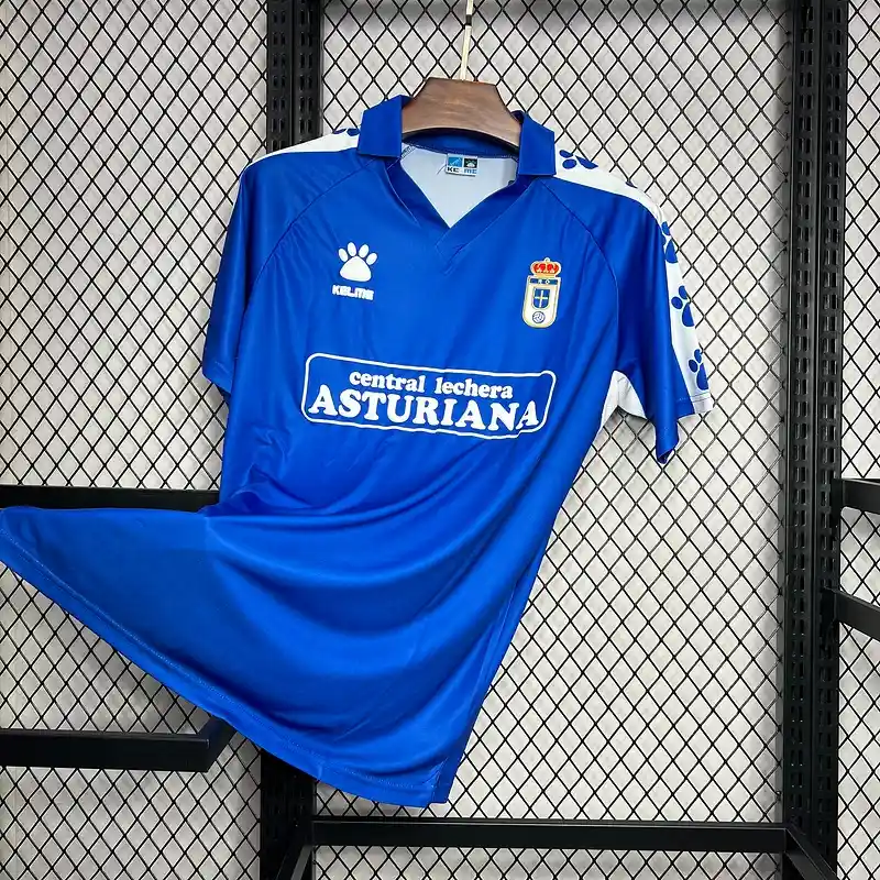 1990-1991 Real Oviedo Jersey retro kit