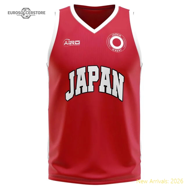 Japan Home Concept Basketball Kit Match Day Jersey