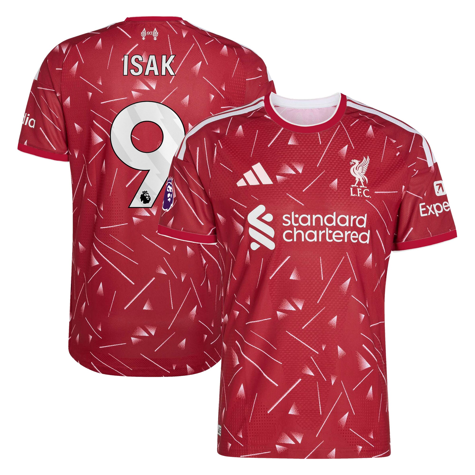 [SJH] Alexander Isak Liverpool 2026/27 Home On-Field Authentic Jersey - Red