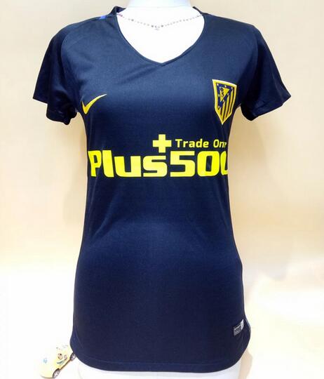 Women's Atletico Madrid Away 201617 Soccer Jersey Shirt - Official