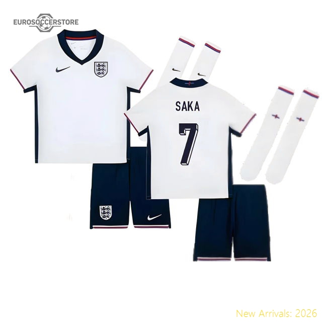 Official England 2024-2025 Official Home Kit Breathability