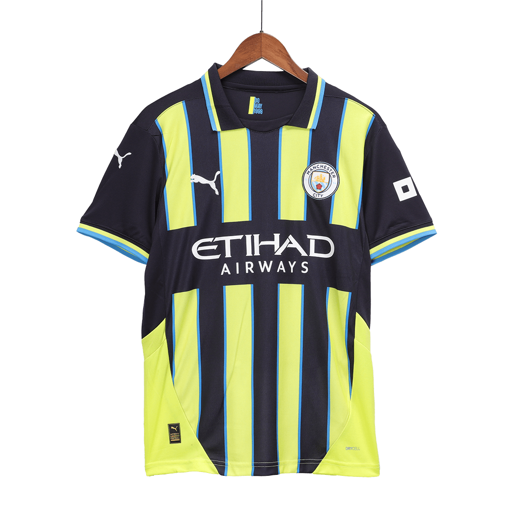 Manchester City Away  Soccer Jersey 2024/25 Authentic Kit
