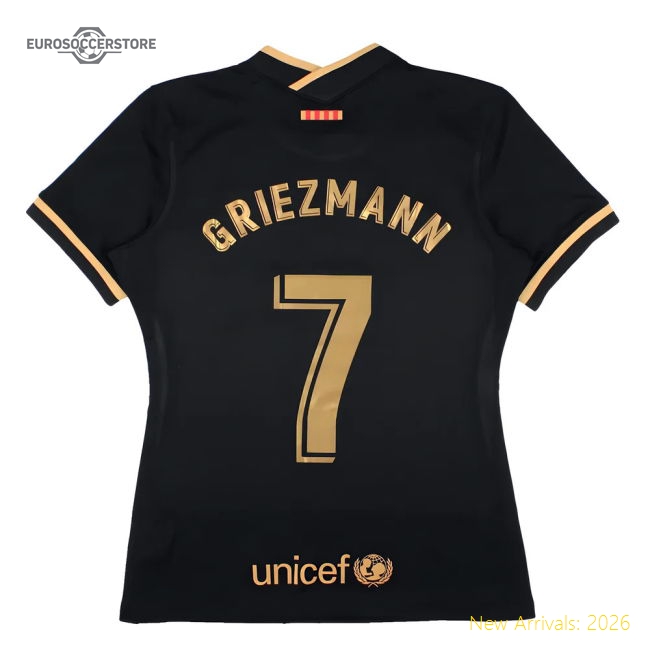 Barcelona Away Fan Version Womens 21 Away Shirt For Match Day