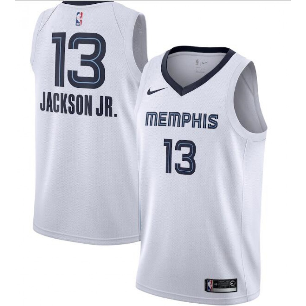 Contemporary Men's Memphis Grizzlies #13 Jaren White Basketball Jersey