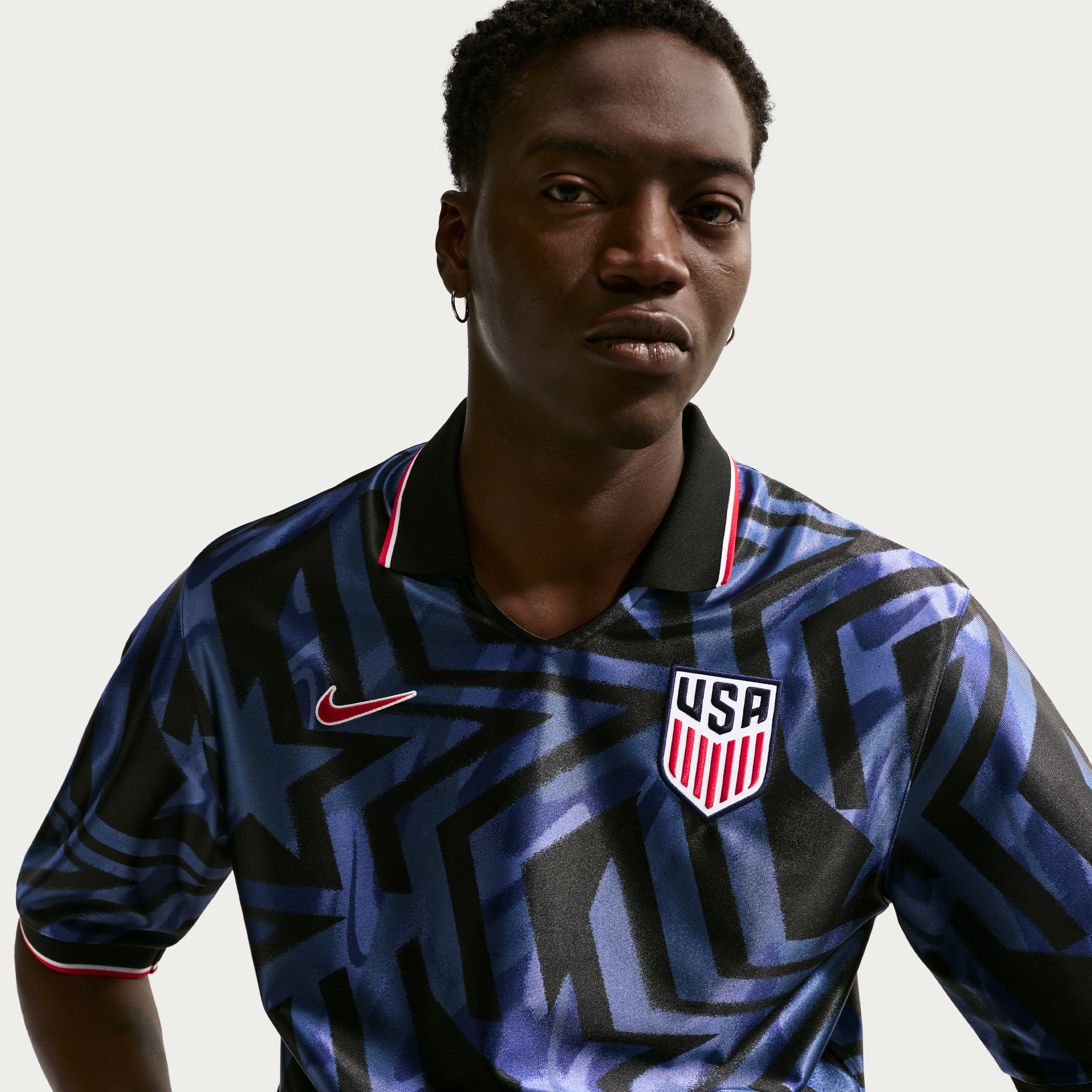 [JED] USMNT Dri-FIT Energy Lifestyle Jersey - Blue