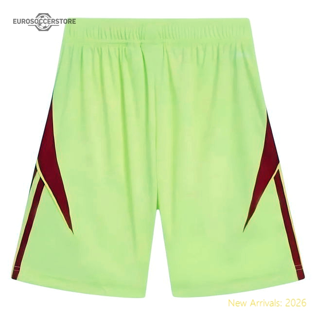 Arsenal 2025-2026 Home Goalkeeper Shorts (Yellow) - Kids