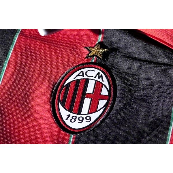 1213 AC Milan Home Long Sleeve Shirt - Official Replica 283