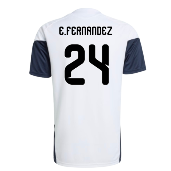 2026-2027 Argentina Training Jersey (White) (E.Fernandez 24)