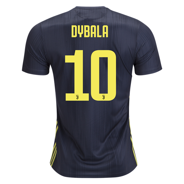 High Performance Paulo Dybala 10 Juventus 1819 Third Soccer Jersey