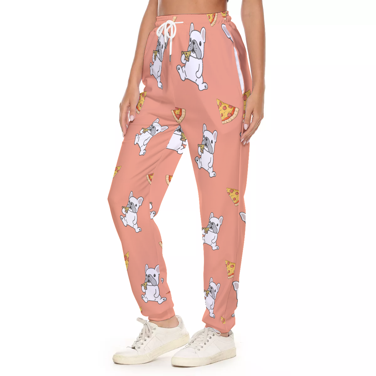 French Bulldog Lover Gracie Women's Casual Pants Cute Frenchie Fan Gear