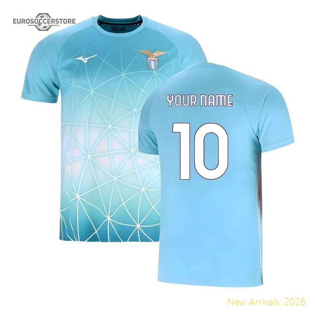 Lazio Pre Match 2025-2026 Fan Collection Jersey Game Ready