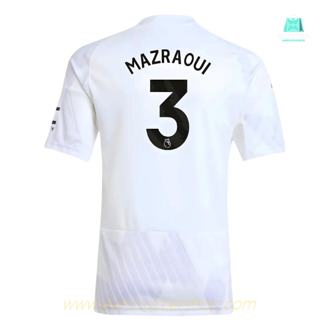 2025-2026 Man Utd Away Shirt (Kids) (Mazraoui 3)