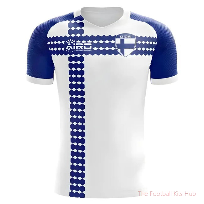 Finland 2025-2026 Home Concept Football Kit (Airo) - Baby