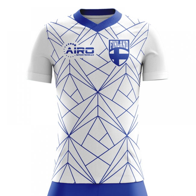 Womens Pro Style Finland Professional Look Home Player Jersey