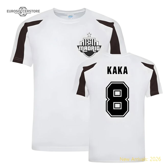 Popular Premium Kaka Madrid Sports Training Jersey (White)