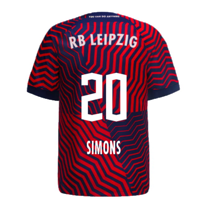 Genuine 2023-2024 Red Bull Leipzig Away Shirt (Simons 20)