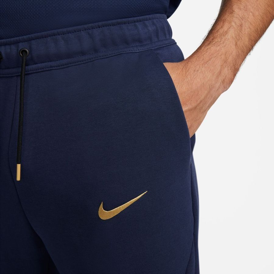 France Training Trousers Nsw Tech Fleece Midnight Navy/metallic Gold