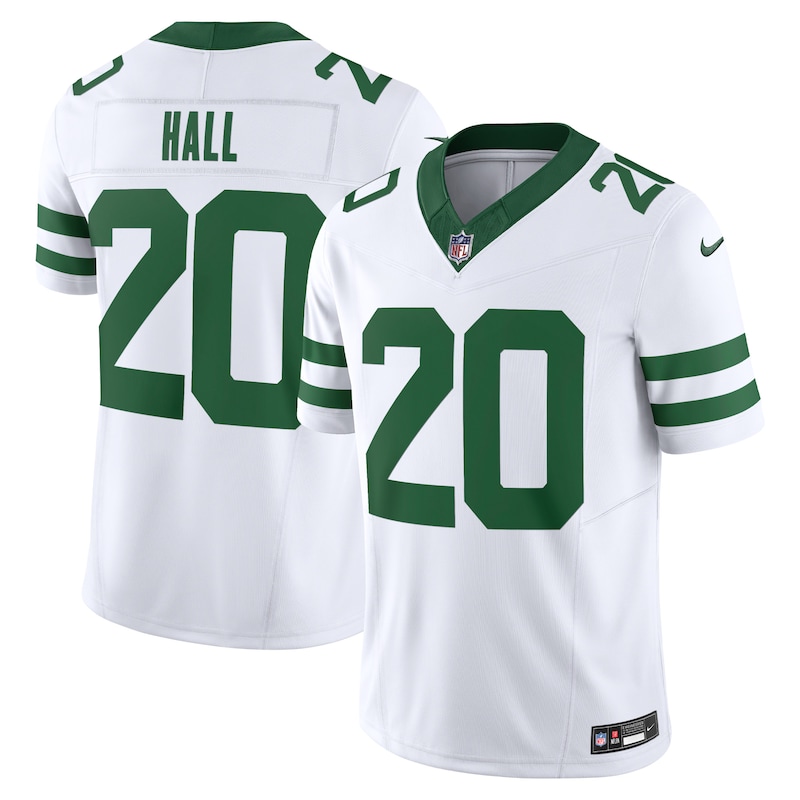 None Breece Hall Fan Favorite NY Jets Durable Jersey Game Day Wear