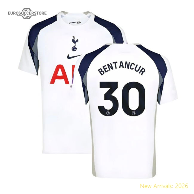 2025-2026 Tottenham Hotspur Home Soccer Shirt (Bentancur 30)