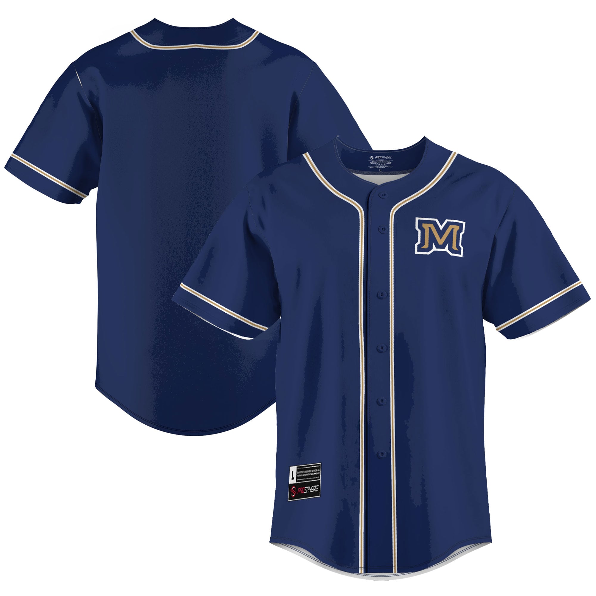 Montana State Bobcats GameDay Greats Lightweight Baseball Jersey - Blue