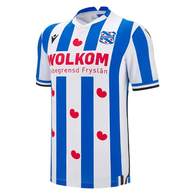 Official Heerenveen Home - Supporter Jersey - Durable Fabric