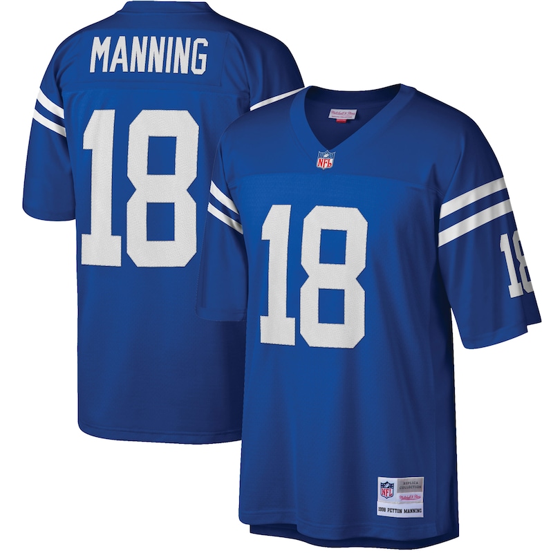 None Peyton Manning Indianapolis Colts Fan Favorite Team Game-Day E...