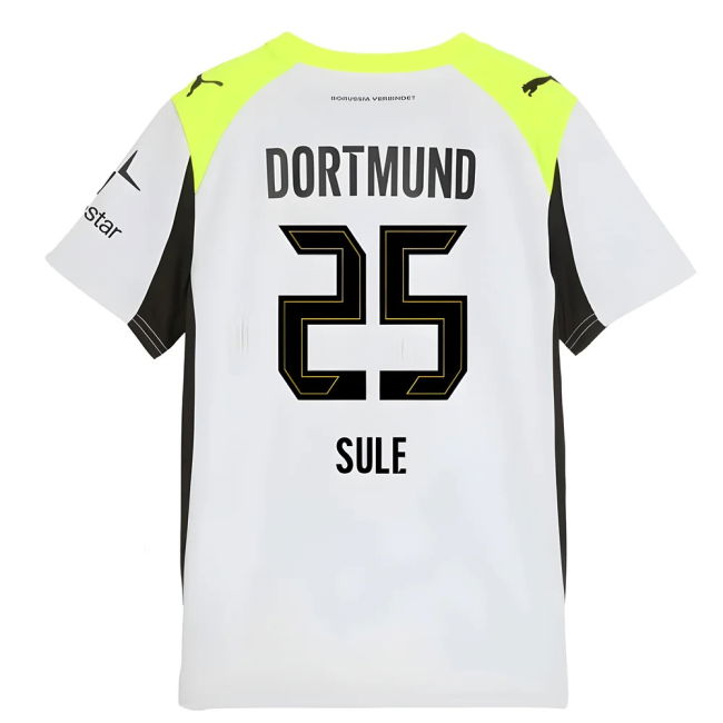 Fan Quality Borussia Dortmund Away Replica Jersey (Kids)