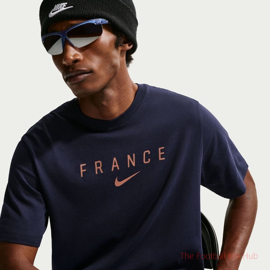France T-Shirt Woodmark World Cup 2026 - Blackened Blue/Copper