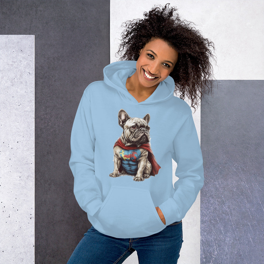 French Bulldog Frenchie Love Unisex Hoodie Comfortable Chic Attire For