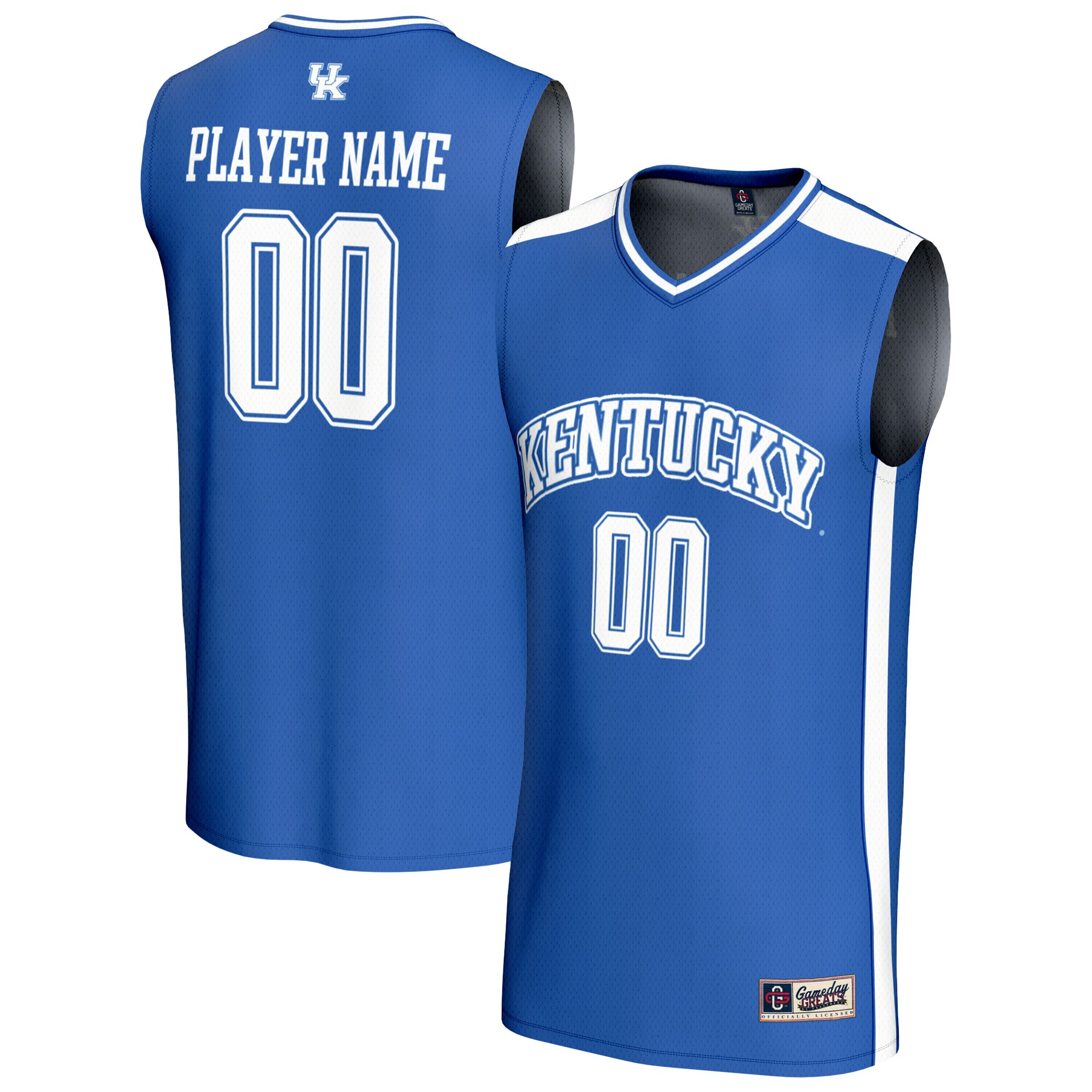 [DDG] Kentucky Wildcats GameDay Greats Youth Lightweight Collegiate Women's Basketball NIL Pick-A-Player Fashion Jersey - Royal