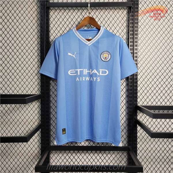 Manchester City 23-24 Home Football Kit