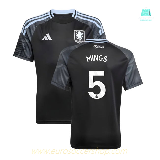 2025-2026 Aston Villa Away Shirt (Kids) (Mings 5)