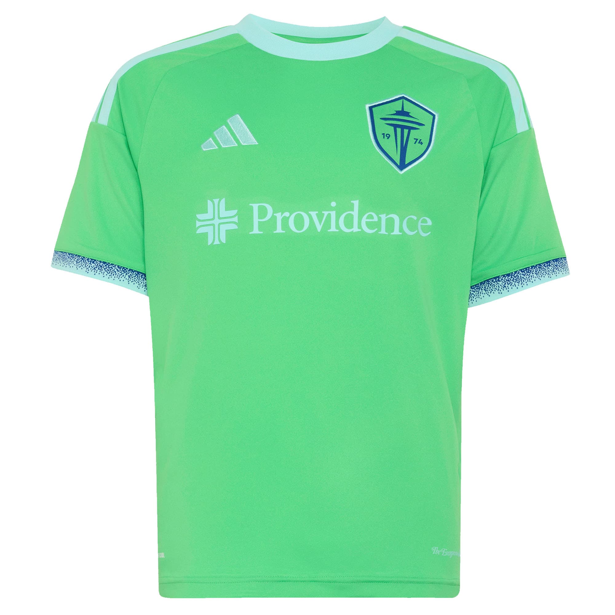 [SJH] Seattle Sounders FC Youth The Evergreen State Kit Replica Custom Jersey - Rave Green